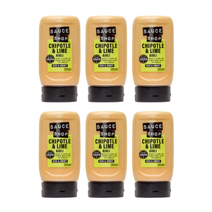 6x285ml Plastic Squeeze Bottle