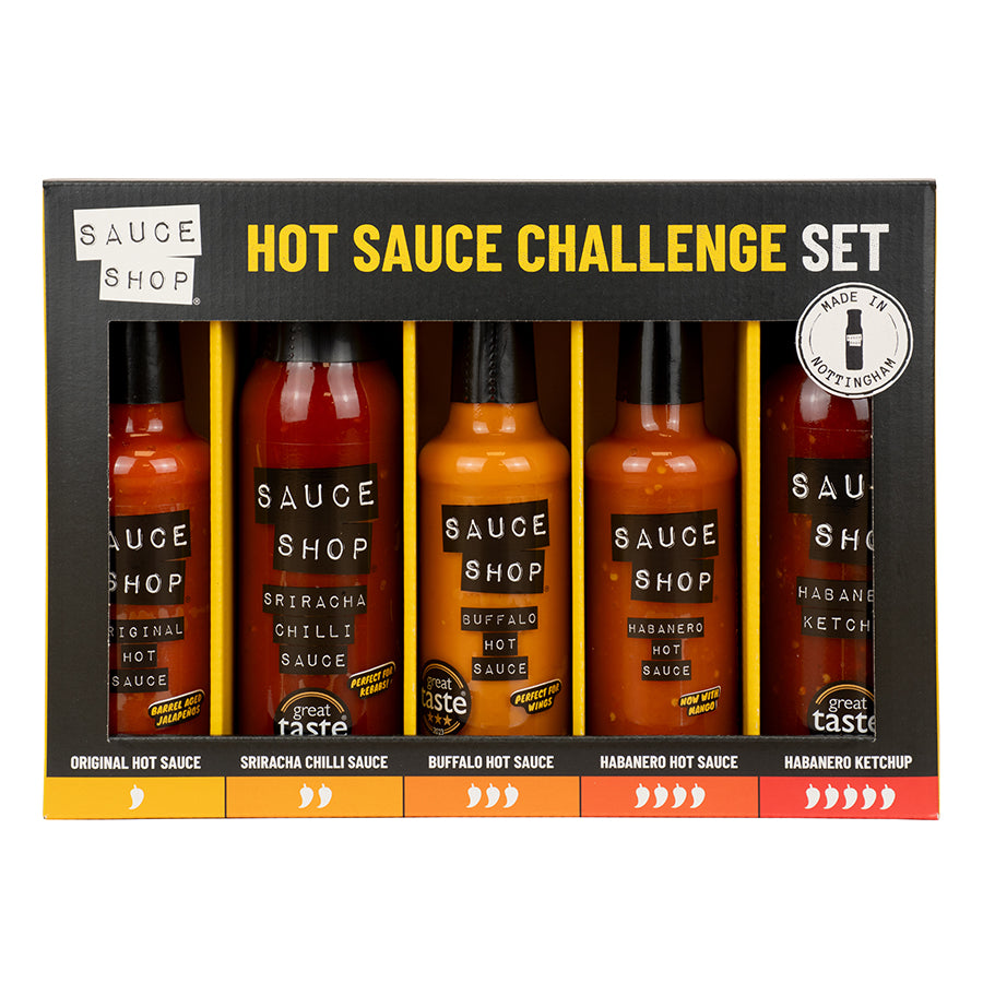 Hot Sauce Challenge Set Chilli Sauce Gift Set Sauce Shop® Sauce