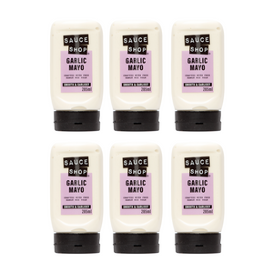 6x285ml Plastic Squeeze Bottle