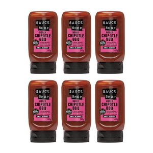6x340g Plastic Squeeze Bottle
