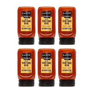 6x320g Plastic Squeeze Bottle