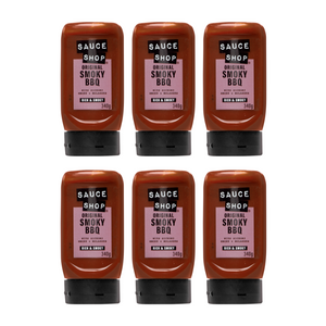 6x340g Plastic Squeeze Bottle