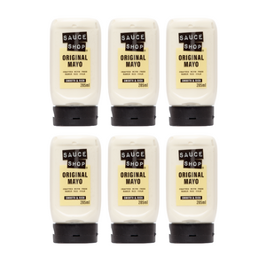 6x285ml Plastic Squeeze Bottle