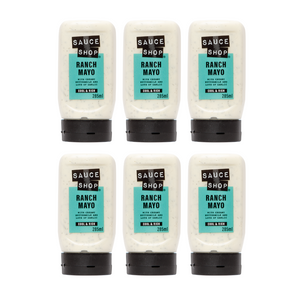 6x285ml Plastic Squeeze Bottle