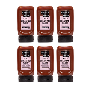 6x320g Plastic Squeeze Bottle