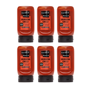6x320g Plastic Squeeze Bottle