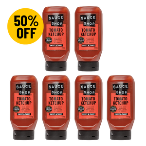 6x490g Plastic Squeeze Bottle