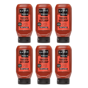 6x490g Plastic Squeeze Bottle
