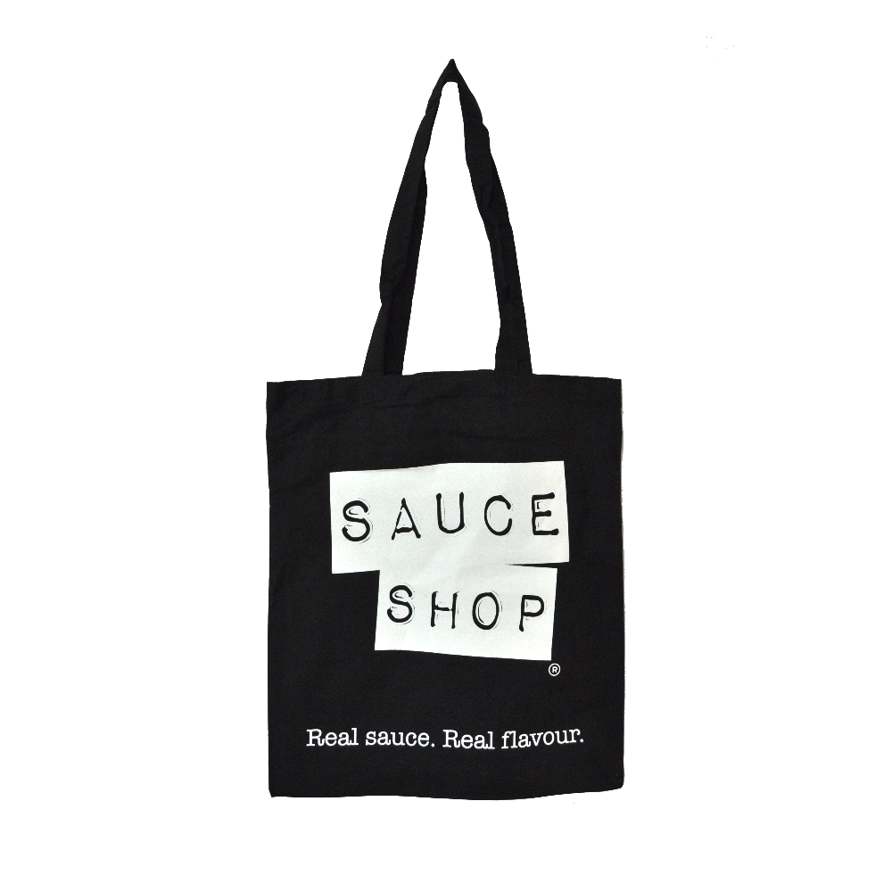 Sauce Shop White Label Tote Bag